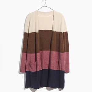 Madewell Striped Cardigan